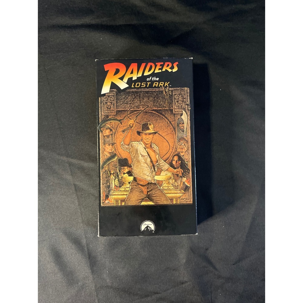 Raiders‎ of the Lost Ark VHS 1981 Indiana Jones Paramount Pictures Hi-Fi Stereo